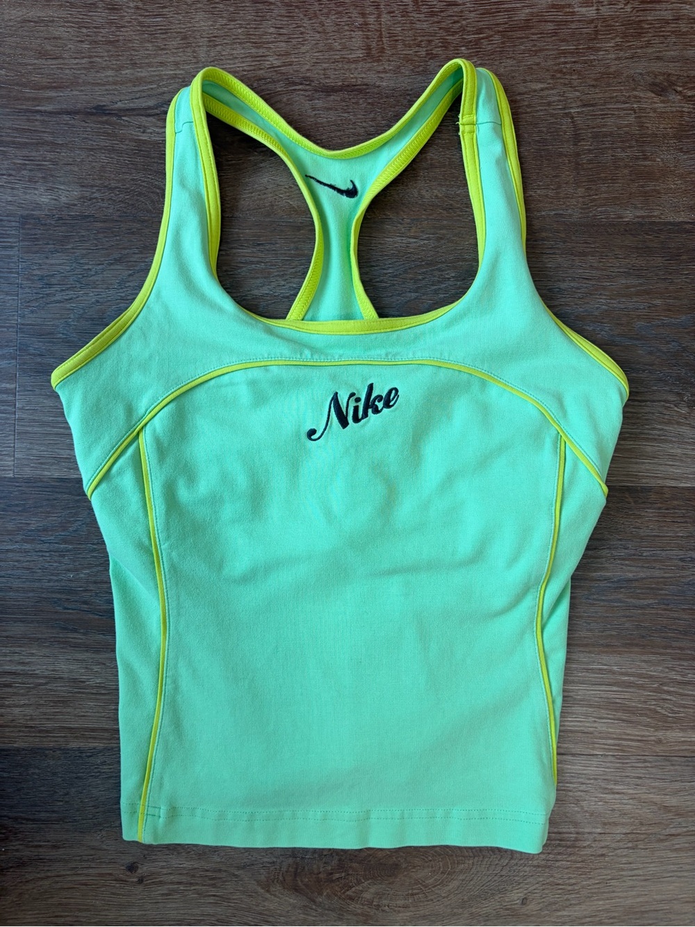 Nike Women’s Green Racerback Athletic Tank Top
